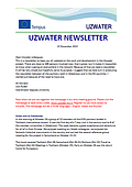 Uzwater Newsletter no. 1.