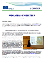 Uzwater Newsletter June 2015 (in English)