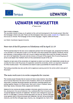 Uzwater Newsletter March 2015 (in English)