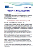 Uzwater Newsletter September 2014